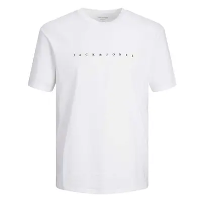 JACK & JONES Tričko JJEstar námořnická modř / offwhite 83348378