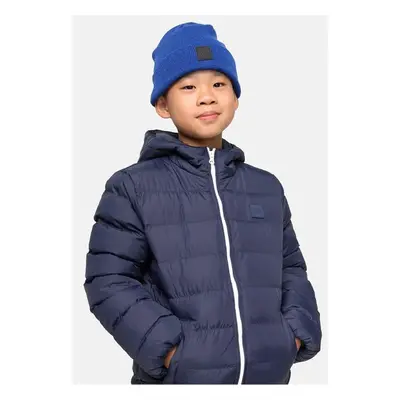 Urban Classics Chlapecká základní Bubble Jacket námořnická/bílá 91251037