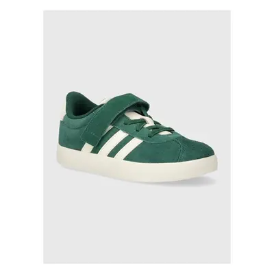 Dětské sneakers boty adidas VL COURT 3.0 EL C zelená barva 91081455