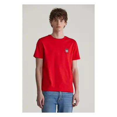 TRIČKO GANT PRINT SS TSHIRT BRIGHT RED 98529790