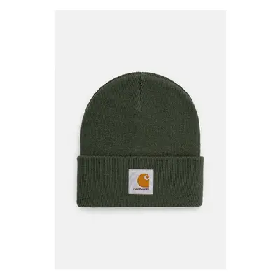 Čepice Carhartt WIP Short Watch Hat zelená barva, I017326.29UXX 99054346