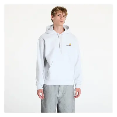 Mikina Carhartt WIP Hooded American Script Sweat Ash Heather M 75876824