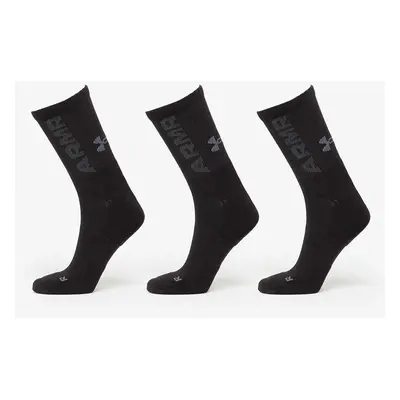 Ponožky Under Armour 3-Maker Cushioned Mid-Crew 3-Pack Socks Black M 98131384