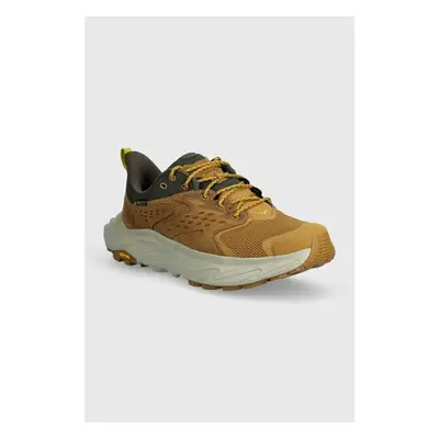 Boty Hoka Anacapa 2 Low Gore-Tex pánské, hnědá barva, 1141632 91047475