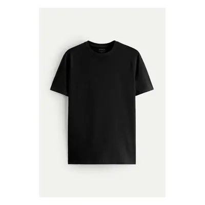 Tričko, Barva Černá, s Potiskem Basic T Shirt 91578869