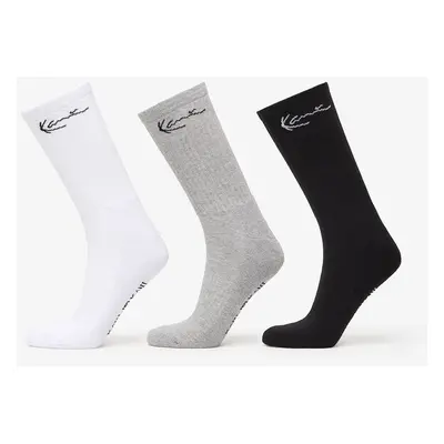 Ponožky Karl Kani Signature Socks 3-Pack Black/ Grey/ White 39-42 96319196