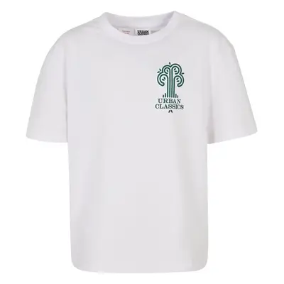 Urban Classics Boys Organic Tree Logo Tee bílé 91333770