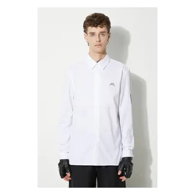 Košile A-COLD-WALL* Pawson Shirt ACWMSH078 WHITE bílá barva, regular, 84017255