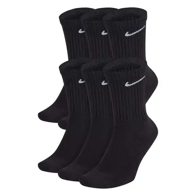 NIKE Sportovní ponožky Everyday Cushioned černá / bílá 78550554