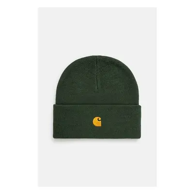 Čepice Carhartt WIP Chase Beanie zelená barva, I026222.2CXXX 97962759