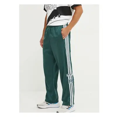 Tepláky adidas Originals Adibreak zelená barva, s aplikací, IY9928 99105618