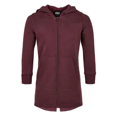 Urban Classics Girls Sweat Parka redwine 91379767