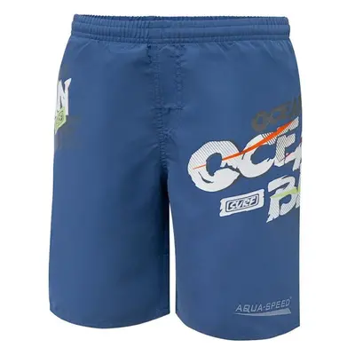 AQUA SPEED Kidss Swimming Shorts David Navy Blue 99064076