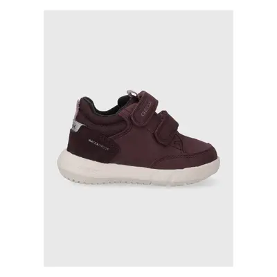 Dětské sneakers boty Geox B365GA 032FU B HYROO WPF vínová barva 85059896