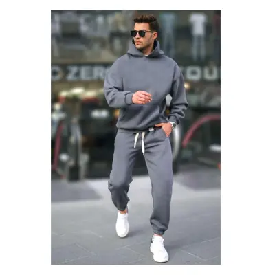 Madmext Smoky Hooded Basic Tracksuit Set 5925 98969078