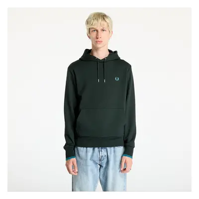 Mikina FRED PERRY Tipped Hooded Sweatshirt Night Green/ Ocean XL 99757825