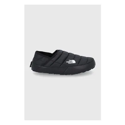 Pantofle The North Face THERMOBALL TRACTION MULE černá barva, 89851458