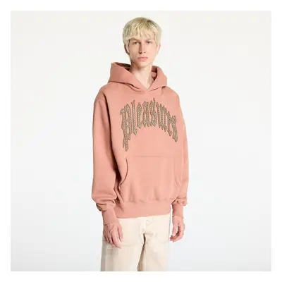 Mikina PLEASURES Twitch Studded Hoodie Clay S 98593107