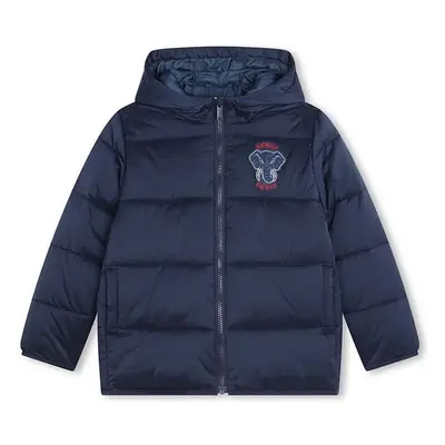 Dětská bunda Kenzo Kids tmavomodrá barva, K60725 96275156