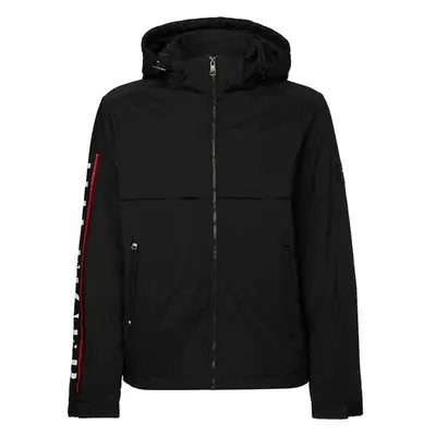 Tommy Hilfiger Jacket - REMOVABLE HOODED LARGE PRINT JKT black 99082579