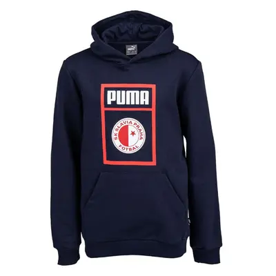 Dětská mikina Puma SLAVIA PRAGUE GRAPHIC HOODY JR 116 55548508