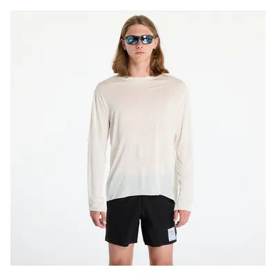 Tričko Satisfy CloudMerino Long Tee UNISEX Chalk XL 98208893