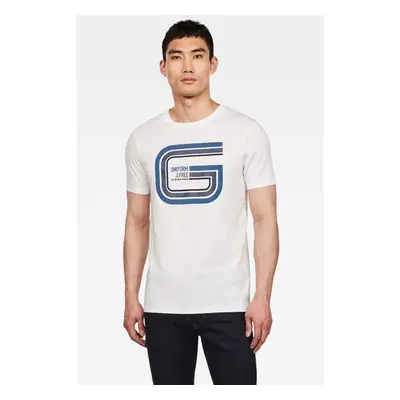 T-Shirt - G-STAR Graphic 9 slim r t ss white 96312601