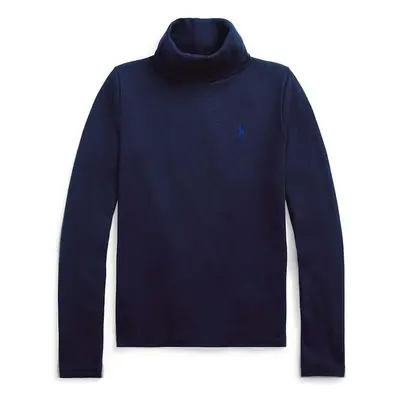 Dětský svetr Polo Ralph Lauren tmavomodrá barva, lehký, 313850670012 97893274