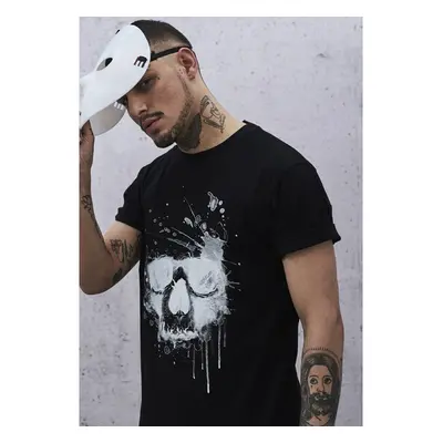 Mister Tee Vodní barva Skull Tee černá 87562671