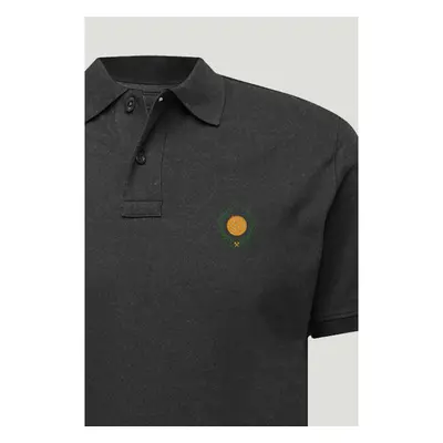 Polo Tričko Slim Fit, Barva Železitě Šedá, s Potiskem Sports Classic 95209520