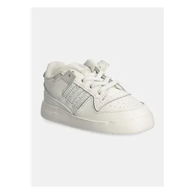 Dětské sneakers boty adidas Originals FORUM LOW CL EL bílá barva, 98696694