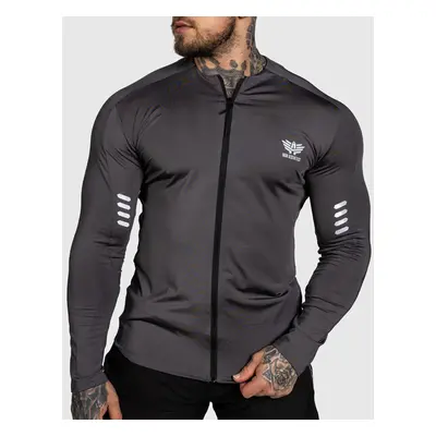 Sportovní top na zip Iron Aesthetics Unstoppable, šedý 93769508