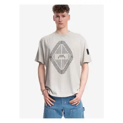 Bavlněné tričko A-COLD-WALL* Gradient T-shirt ACWMTS133 LIGHT GREY 89697909