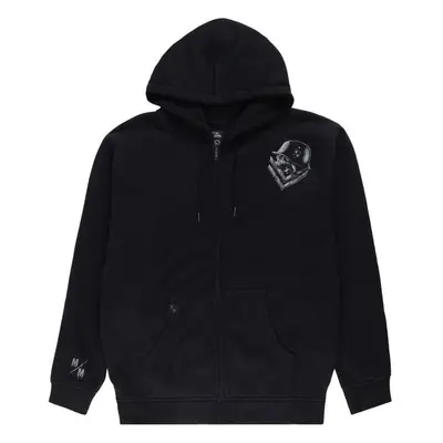 MMIKINA METAL MULISHA SOLID SHERPA ZIP HO - černá - 98986491