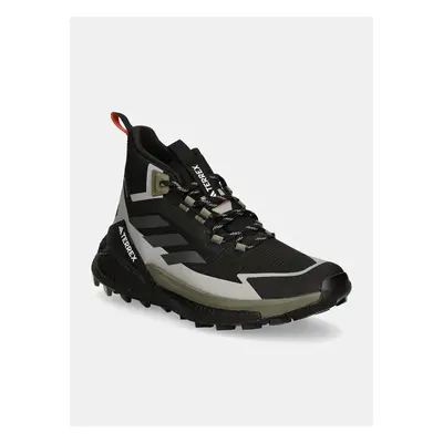 Boty adidas TERREX Free Hiker 2 Gore-Tex pánské, černá barva, lehce 98165334