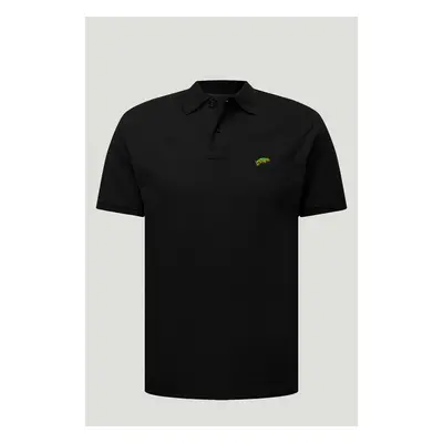 Polo Tričko Slim Fit, Barva Černá, s Potiskem Chameleon 95209538