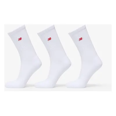 New Balance Nb Patch Logo Crew Socks 3-Pack White 99057894