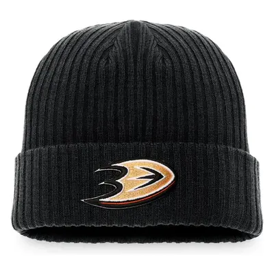 Zimní čepice Fanatics Core Cuffed Knit Anaheim Ducks 99104256