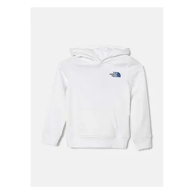 Dětská mikina The North Face REDBOX REGULAR P/O HOODIE bílá barva, s 96305632