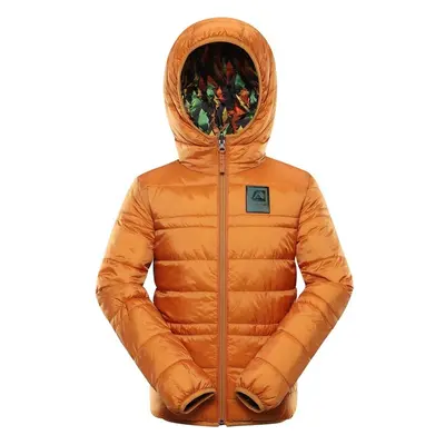 Dětská oboustranná bunda hi-therm ALPINE PRO EROMO oranžová 98844814