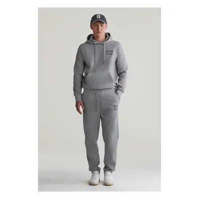 TEPLÁKY GANT SMALL GRAPHIC SWEATPANTS GREY MELANGE 96191860