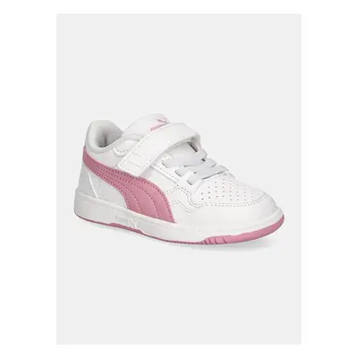 Dětské sneakers boty Puma Reb-L růžová barva, 398996 98697675