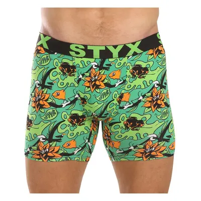 Pánské boxerky Styx long art sportovní guma tropic (UN1557) 103317715