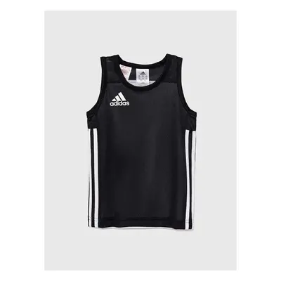 Dětský top adidas Originals 3G SPEE REVRS černá barva, s aplikací, 95004960