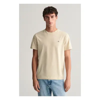 TRIČKO GANT REG SHIELD SS T-SHIRT SILKY BEIGE 90826105