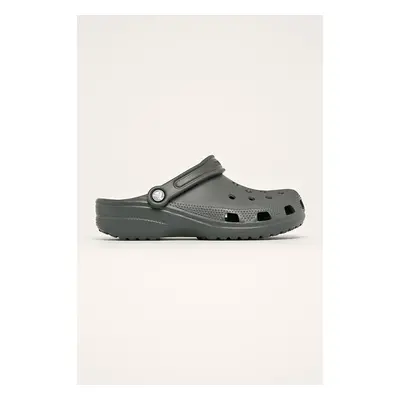 Pantofle Crocs Classic šedá barva, 207431 84019605