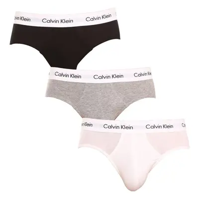 3PACK pánské slipy Calvin Klein vícebarevné (U2661G-998) 46431132