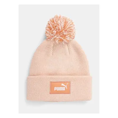 Dětská čepice Puma FC Pom-Pom- Beanie růžová barva, z tenké pleteniny, 99050267