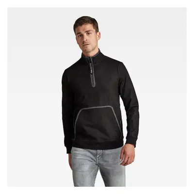 G-STAR Sweatshirt - Half zip bound tweeter t l\s black 96316056