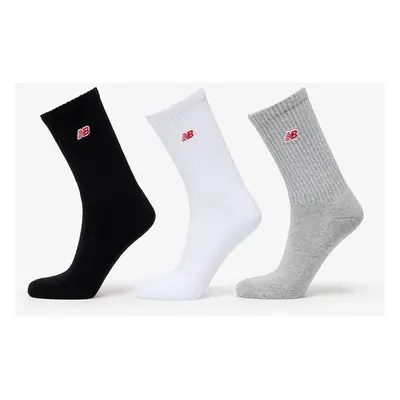 New Balance Nb Patch Logo Crew Socks 3-Pack Multicolor S 99057871